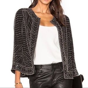NWOT Velvet by Graham and Spencer Embellished Jacket Size Small